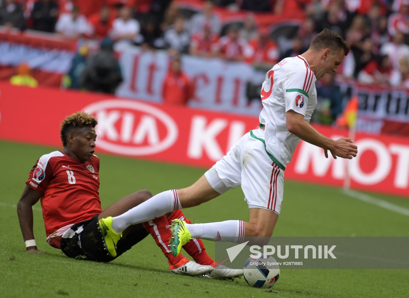 UEFA Euro 2016. Austria vs. Hungary