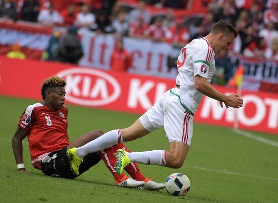 UEFA Euro 2016. Austria vs. Hungary