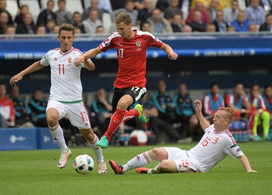 UEFA Euro 2016. Austria vs. Hungary