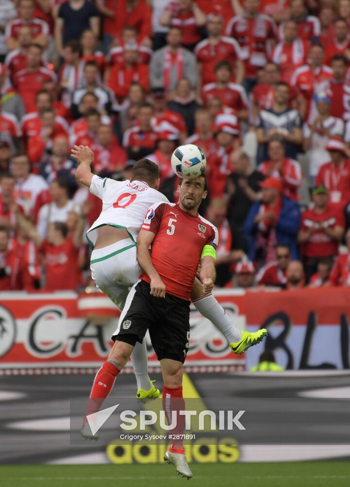 UEFA Euro 2016. Austria vs. Hungary