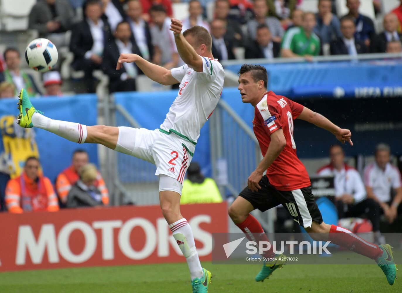 UEFA Euro 2016. Austria vs. Hungary
