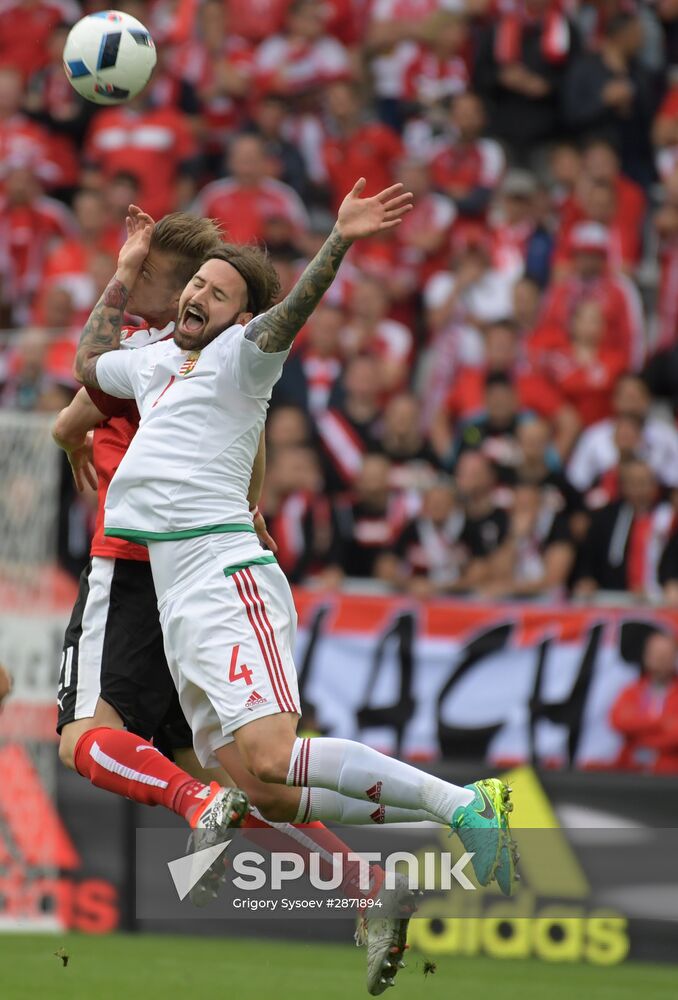 European Football Championship 2016. Austria vs. Hungary