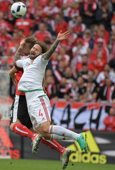 European Football Championship 2016. Austria vs. Hungary