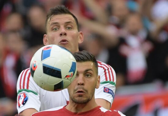 European Football Championship 2016. Austria vs. Hungary