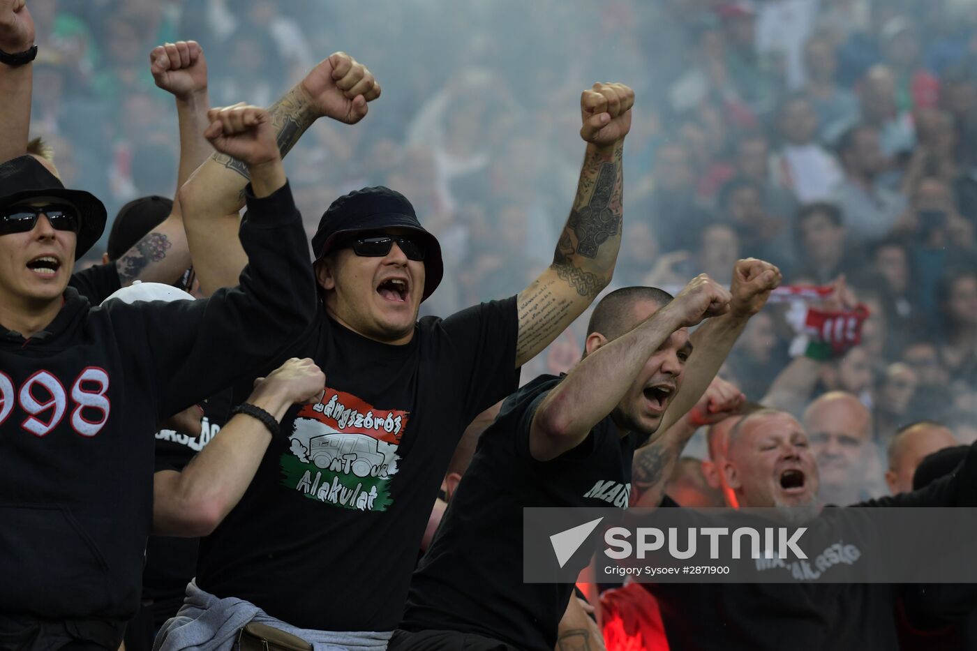 European Football Championship 2016. Austria vs. Hungary