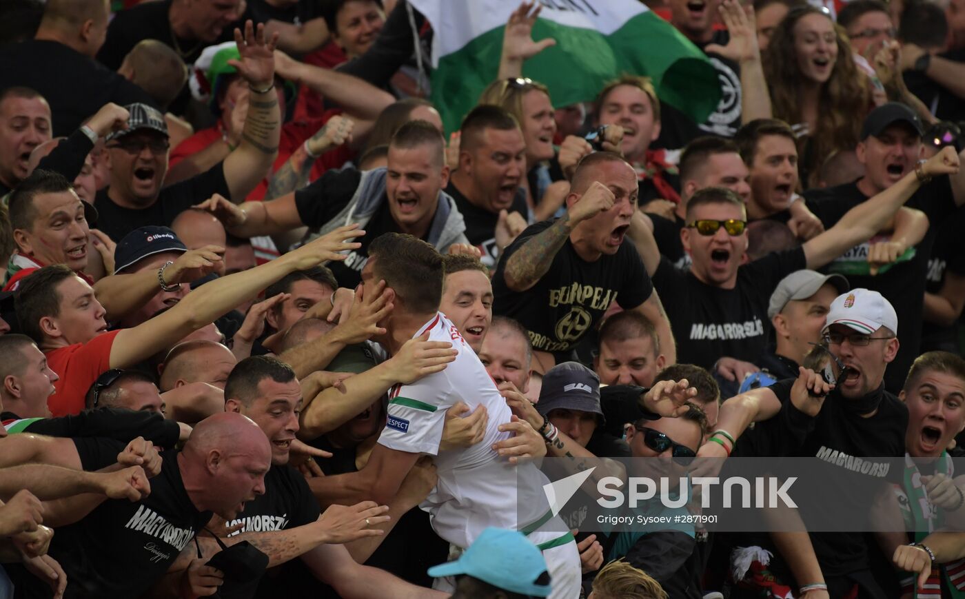 European Football Championship 2016. Austria vs. Hungary