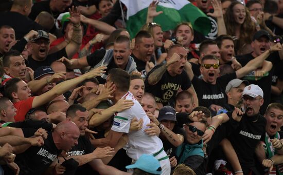 European Football Championship 2016. Austria vs. Hungary