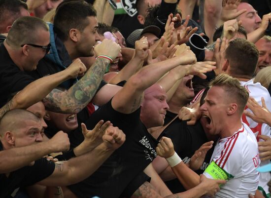 European Football Championship 2016. Austria vs. Hungary