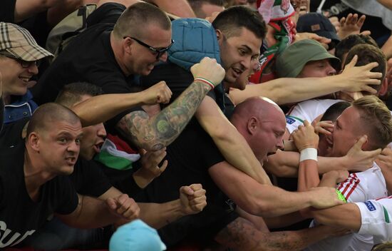 European Football Championship 2016. Austria vs. Hungary