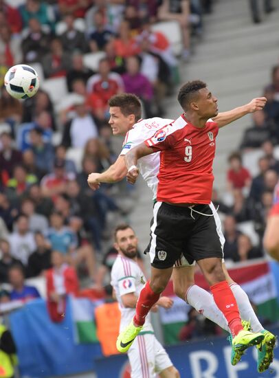 European Football Championship 2016. Austria vs. Hungary
