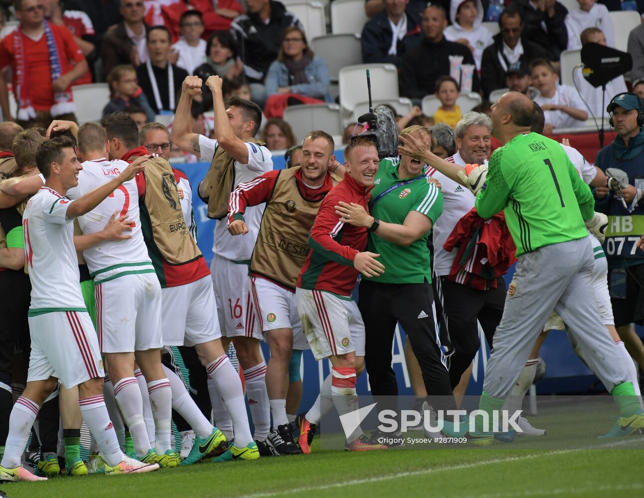 UEFA Euro 2016. Austria vs. Hungary