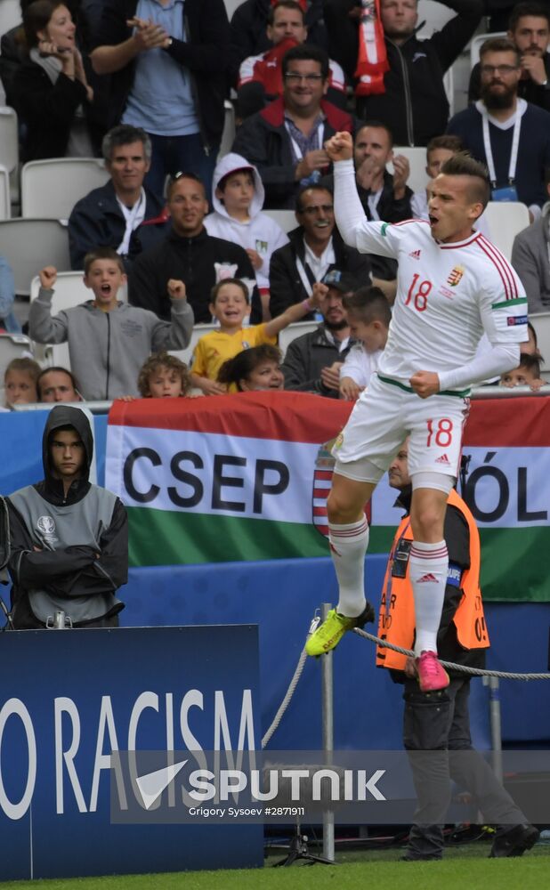 European Football Championship 2016. Austria vs. Hungary