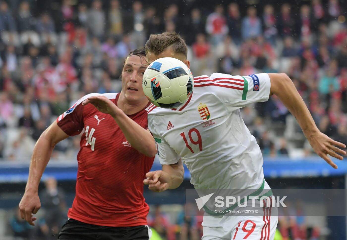 European Football Championship 2016. Austria vs. Hungary