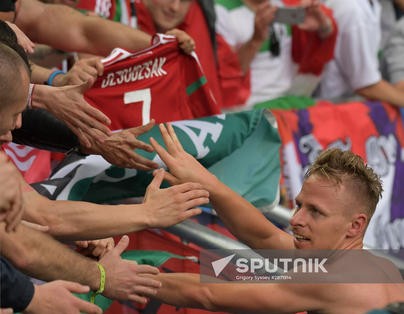 European Football Championship 2016. Austria vs. Hungary