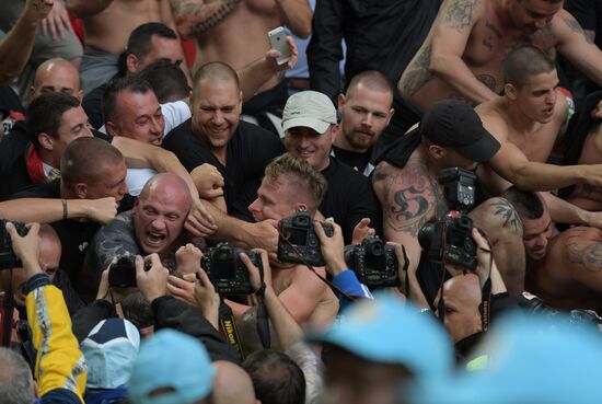 European Football Championship 2016. Austria vs. Hungary