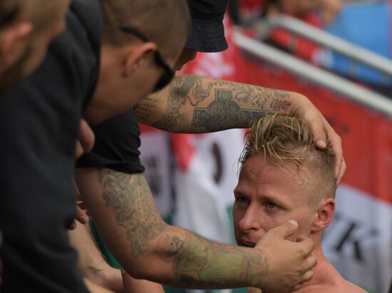 European Football Championship 2016. Austria vs. Hungary