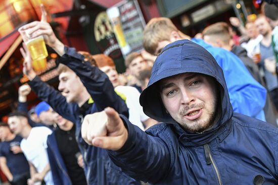 Lille before Russia vs. Slovakia match