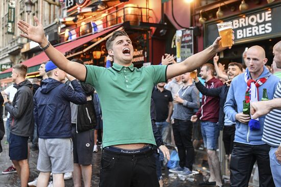 Lille before Russia vs. Slovakia match