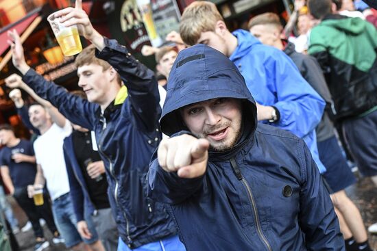 Lille before Russia vs. Slovakia match