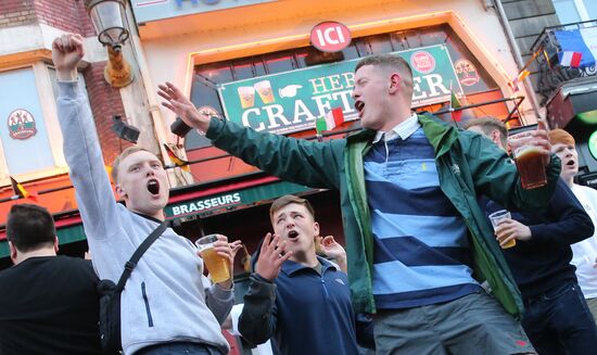 Lille before Russia vs. Slovakia match