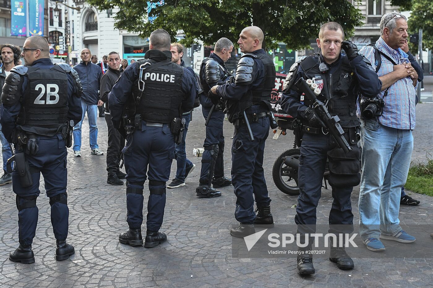 Lille before Russia vs. Slovakia match