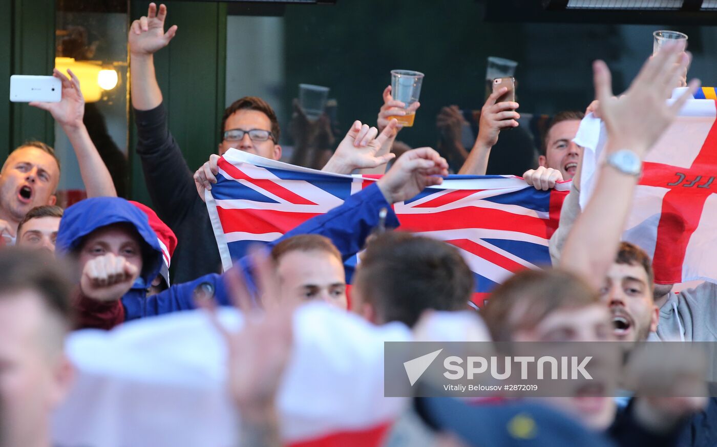 Lille before Russia vs. Slovakia match