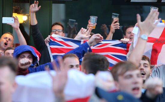 Lille before Russia vs. Slovakia match