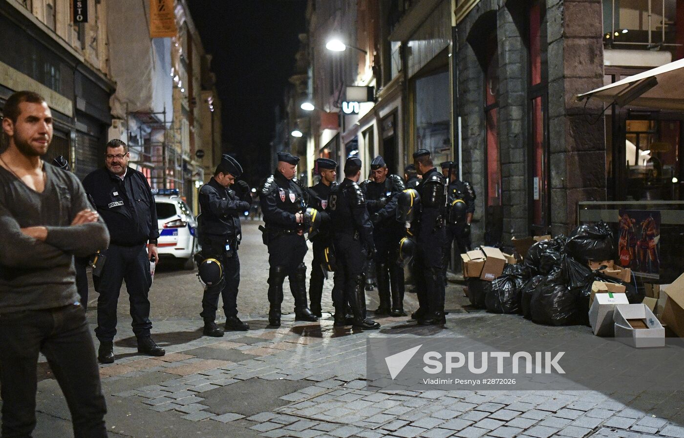 Lille before Russia vs. Slovakia match