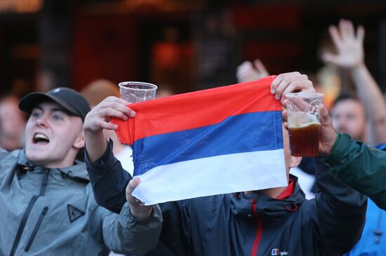 Lille before Russia vs. Slovakia match