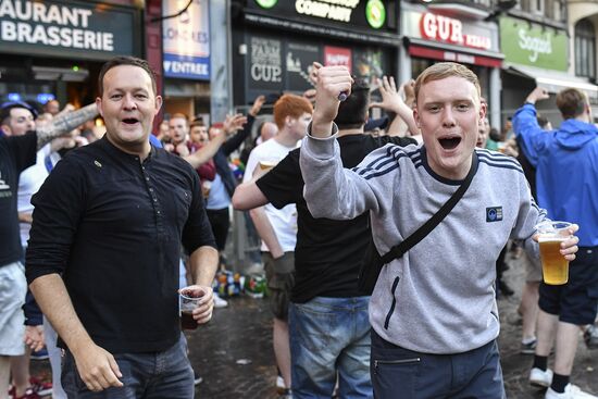 Lille before Russia vs. Slovakia match