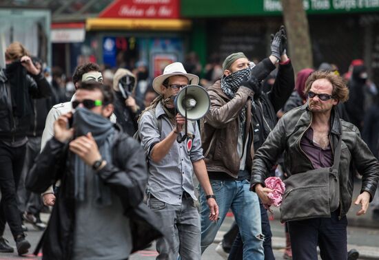 Protests in Paris