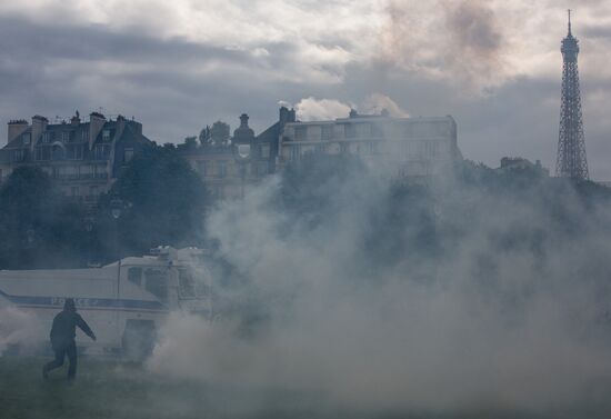 Protests in Paris
