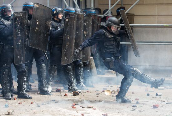 Protests in Paris