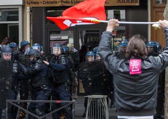 Protests in Paris