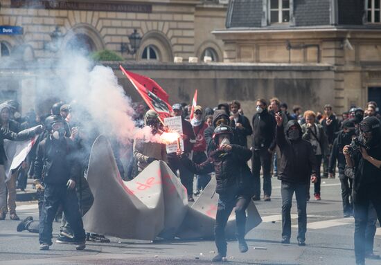 Protests in Paris