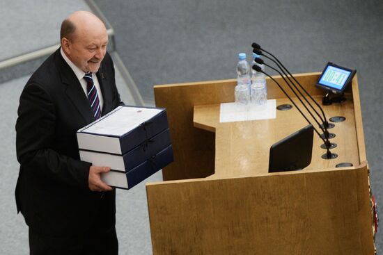 State Duma plenary session