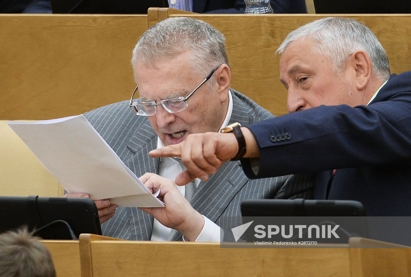 State Duma plenary meeting