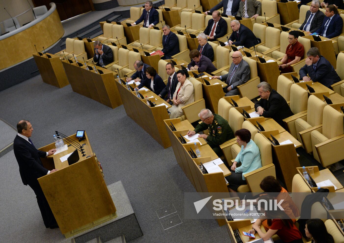 State Duma plenary meeting