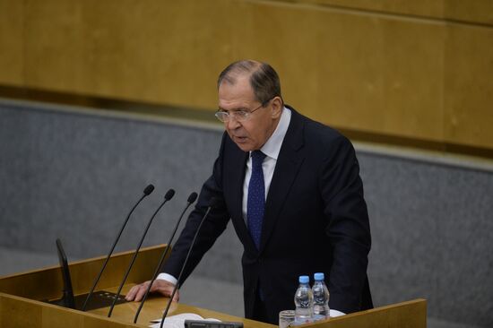 State Duma plenary meeting
