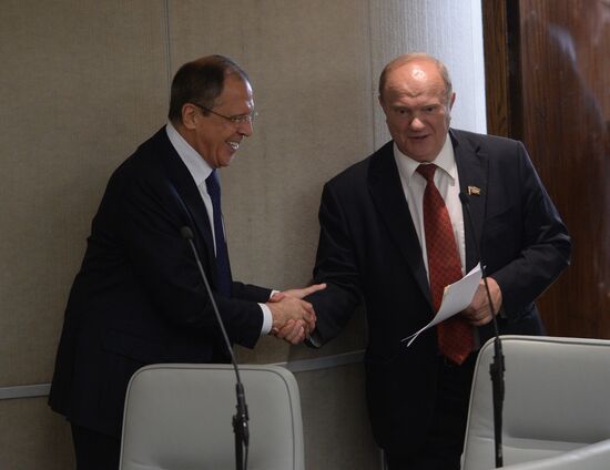 State Duma plenary meeting