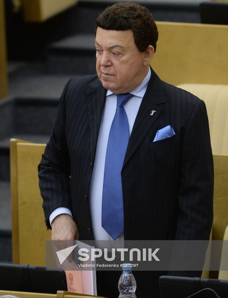 State Duma plenary meeting