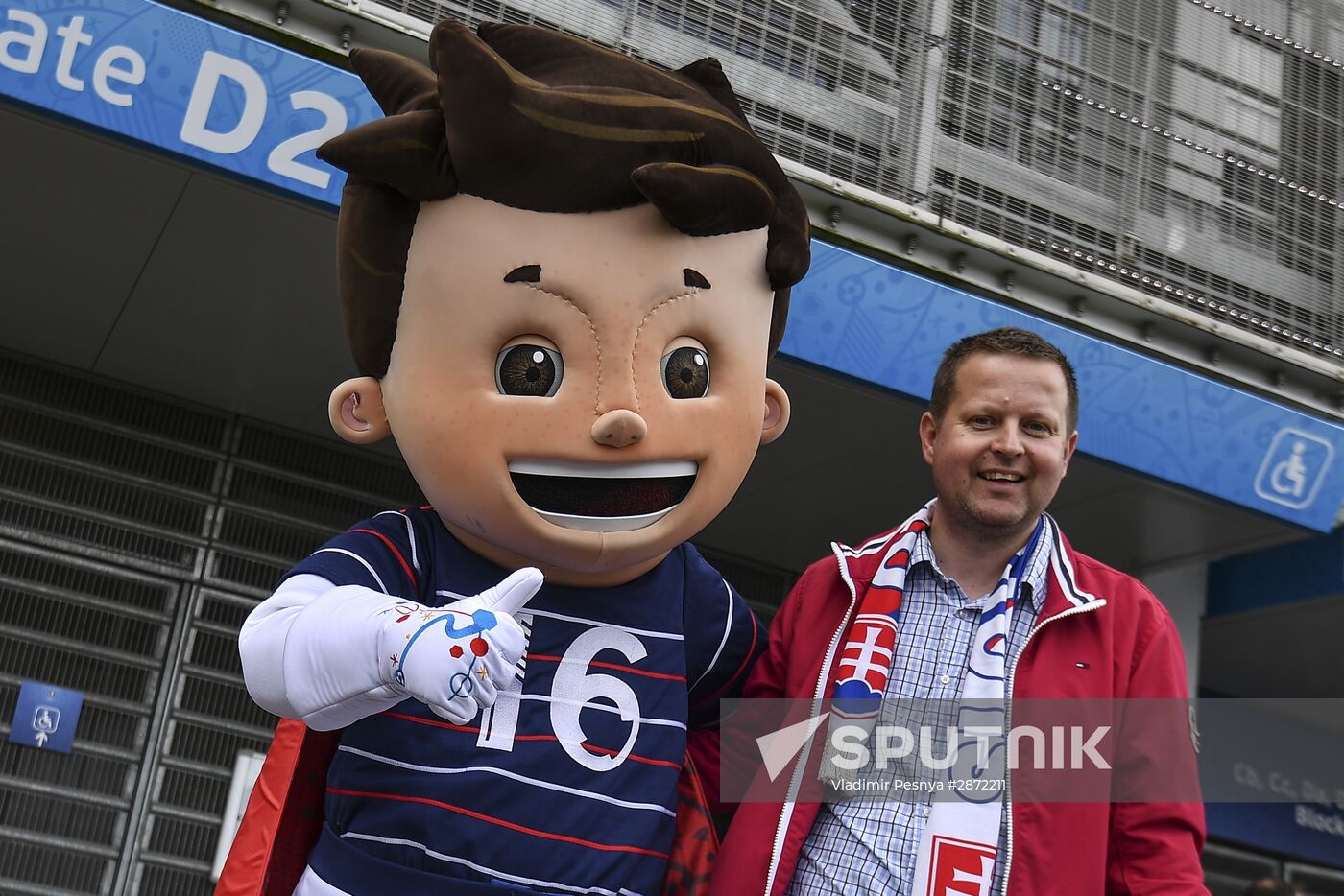 UEFA Euro 2016. Russia vs. Slovakia