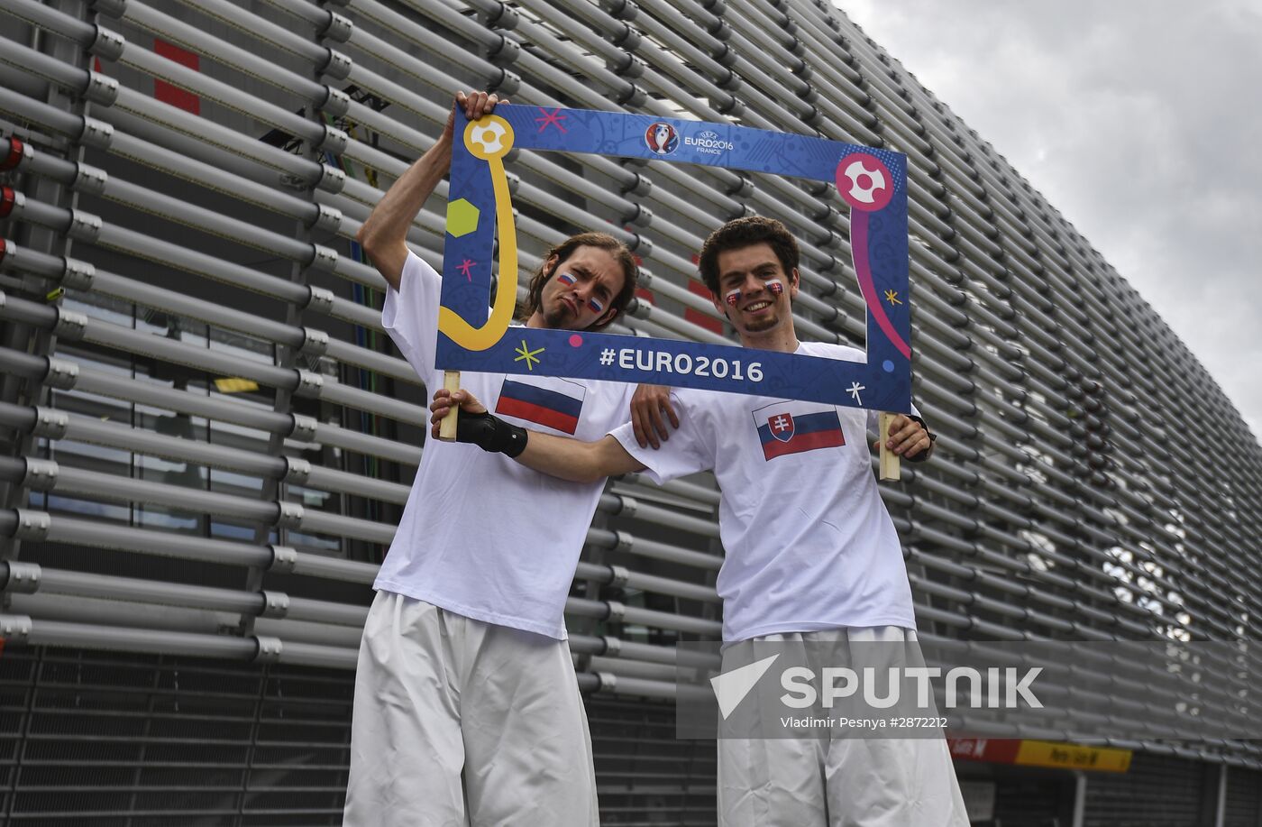 UEFA Euro 2016. Russia vs. Slovakia