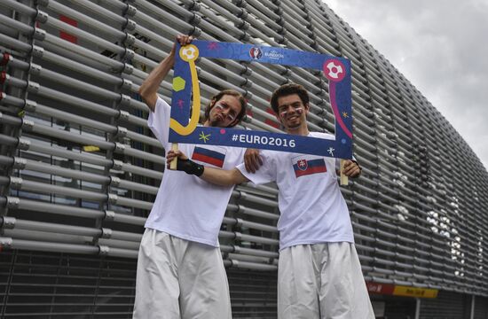 UEFA Euro 2016. Russia vs. Slovakia