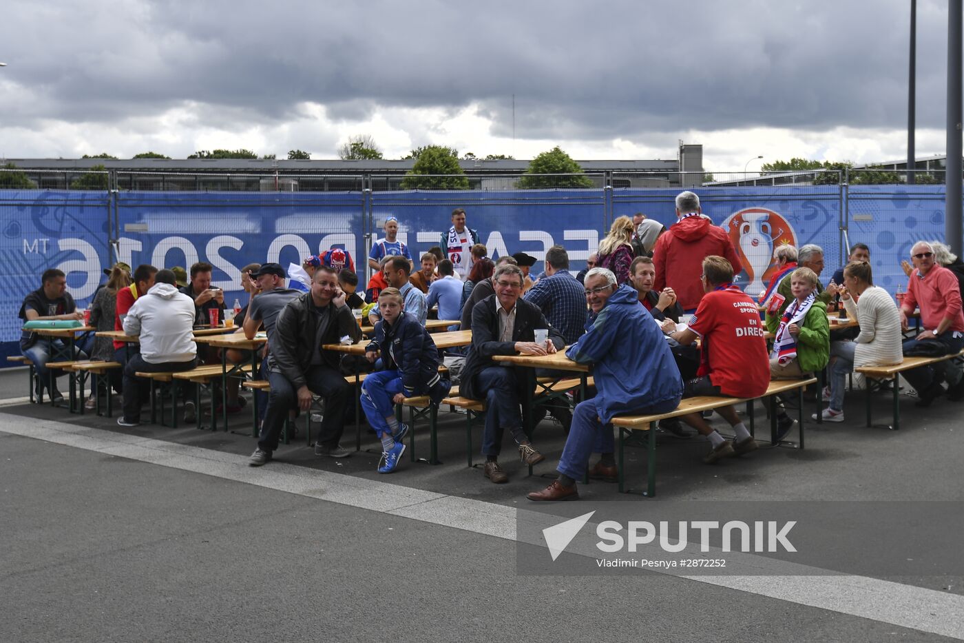 UEFA Euro 2016. Russia vs. Slovakia