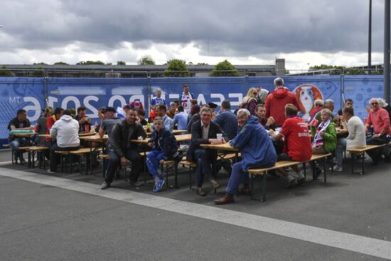 UEFA Euro 2016. Russia vs. Slovakia