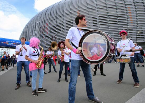 UEFA Euro 2016. Russia vs. Slovakia