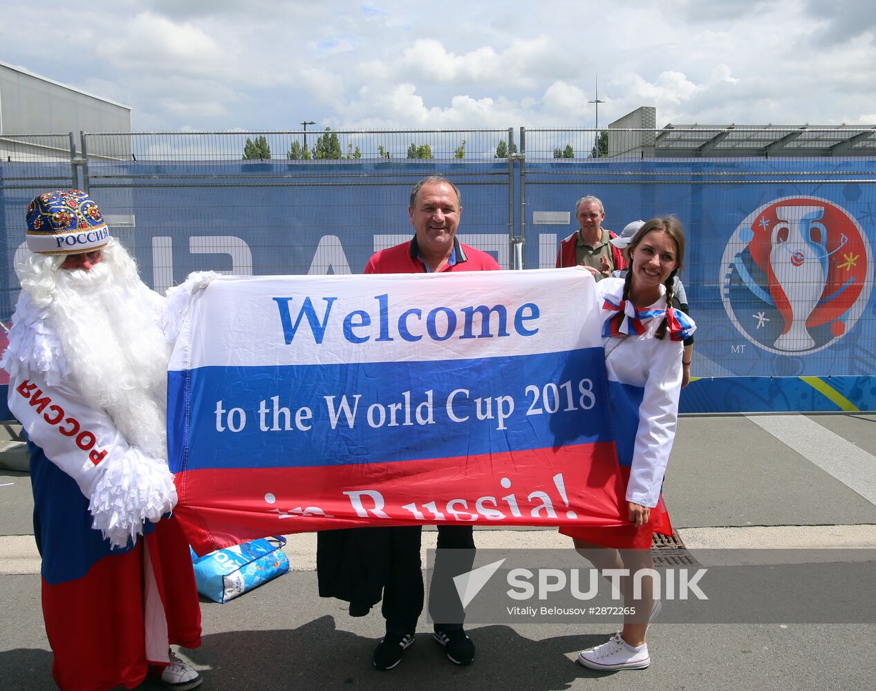 UEFA Euro 2016. Russia vs. Slovakia