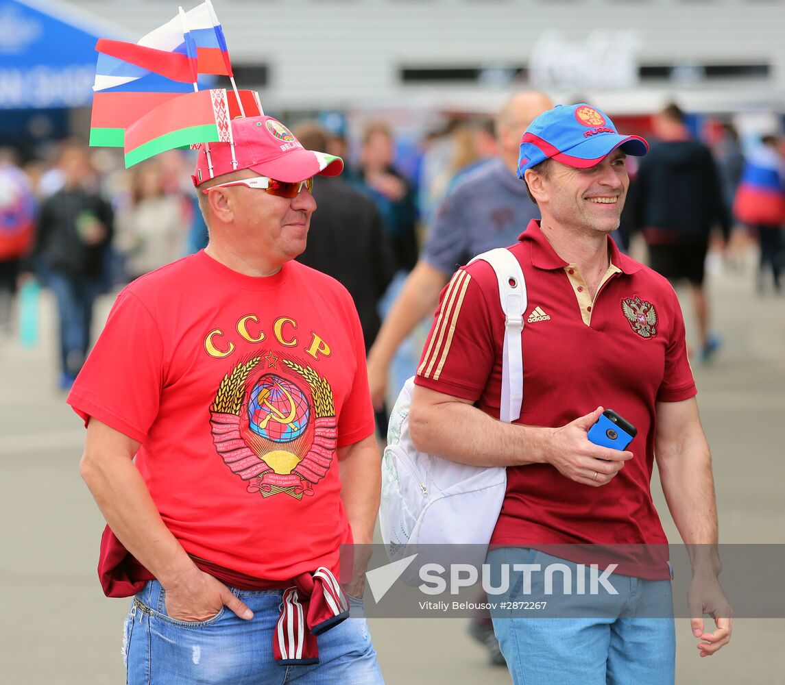 UEFA Euro 2016. Russia vs. Slovakia