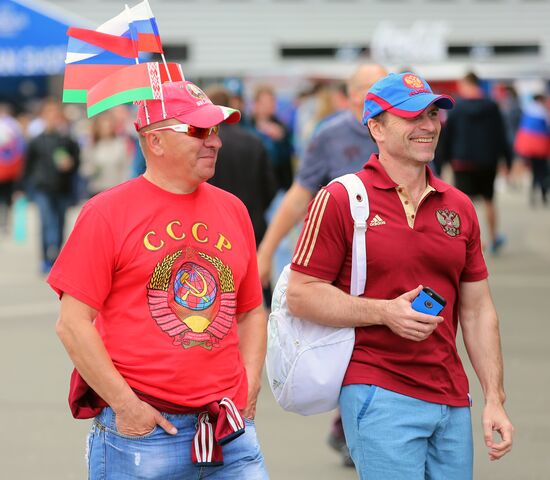 UEFA Euro 2016. Russia vs. Slovakia